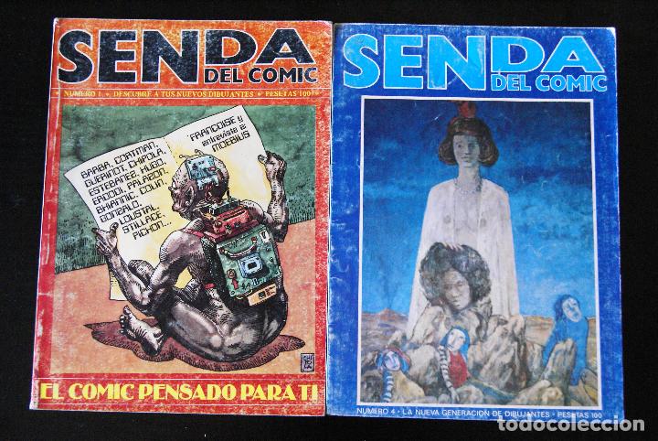 C&oacute;mics: Senda del c&oacute;mic, n&ordm;s 1 y 4. Nedisa. Enki Bilal - Foto 1