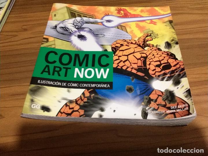 Fumetti: COMIC ART NOW. ILUSTRACI&Oacute;N DE COMIC CONTEMPOR&Aacute;NEA. R&Uacute;STICA. BUEN ESTADO. RARO