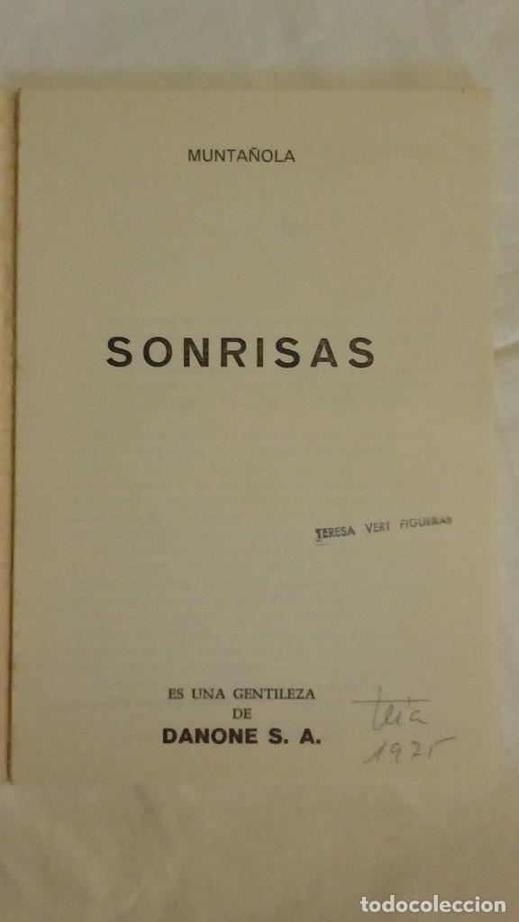 C&oacute;mics: RARO Y DIFICIL - LIBRITO CON DIBUJOS DE MUNTA&Ntilde;OLA - SONRISAS DANONE - Foto 2
