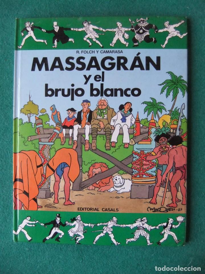 C&oacute;mics: MASSAGRAN Y EL BRUJO BLANCO  EDITORIAL CASALS - Foto 1