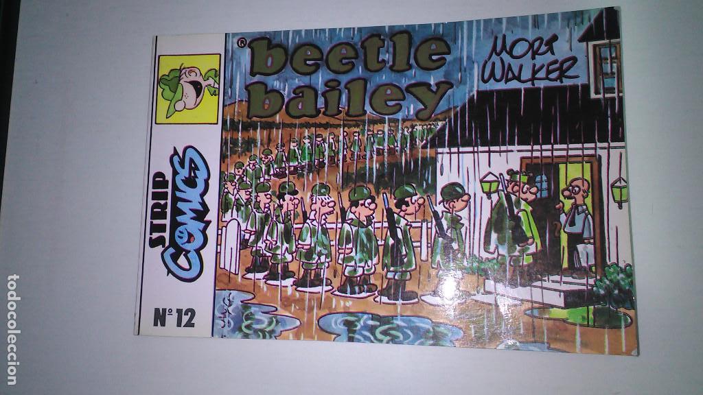 C&oacute;mics: * STRIP COMICS N&ordm; 12 * BEETLE BAILEY DE MORT WALKER * EDICIONES ESEUVE 1990 * - Foto 1