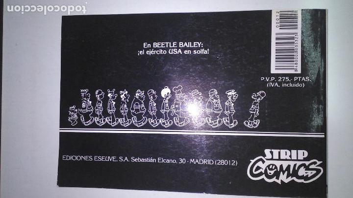 C&oacute;mics: * STRIP COMICS N&ordm; 12 * BEETLE BAILEY DE MORT WALKER * EDICIONES ESEUVE 1990 * - Foto 3