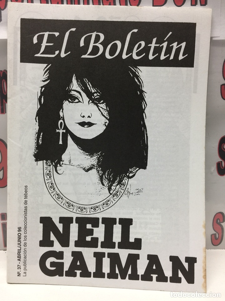 C&oacute;mics: El Bolet&iacute;n 37 1996 Neil Gaiman - Foto 1