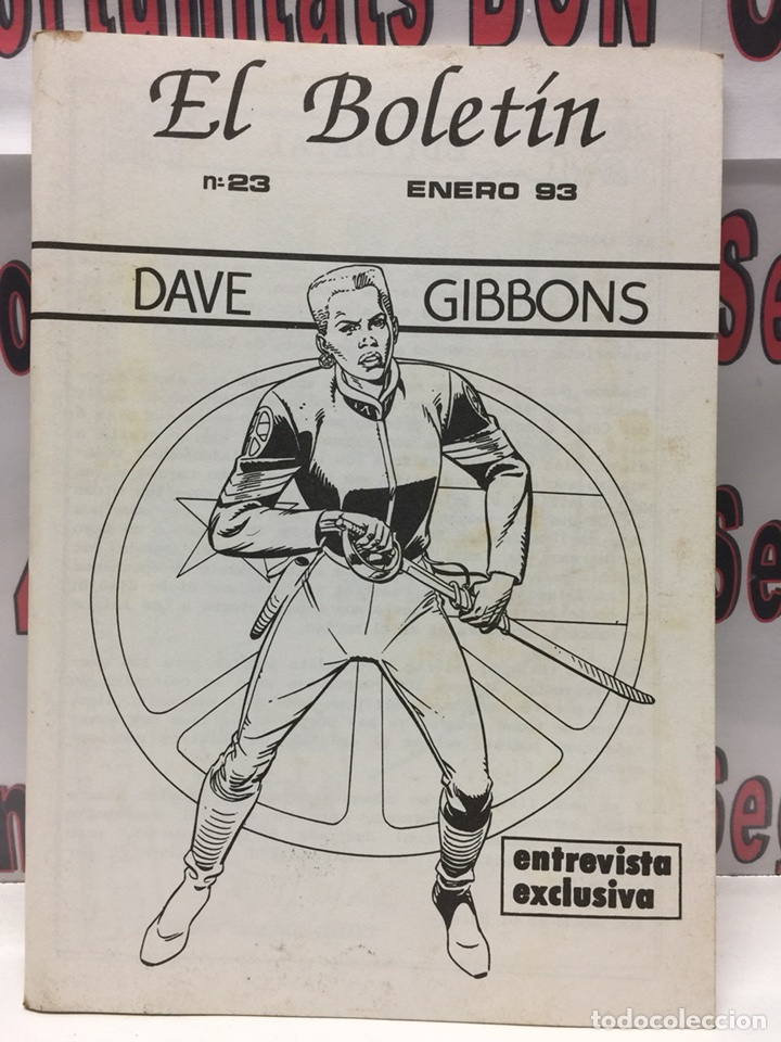 C&oacute;mics: El Bolet&iacute;n 23 Enero 1993 Dave Gibbons - Foto 1