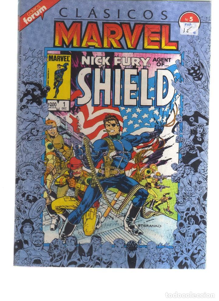 C&oacute;mics: MARVEL CLASICOS NICK FURY SHIELD 3 NUMEROS N,5,6,7, - Foto 1