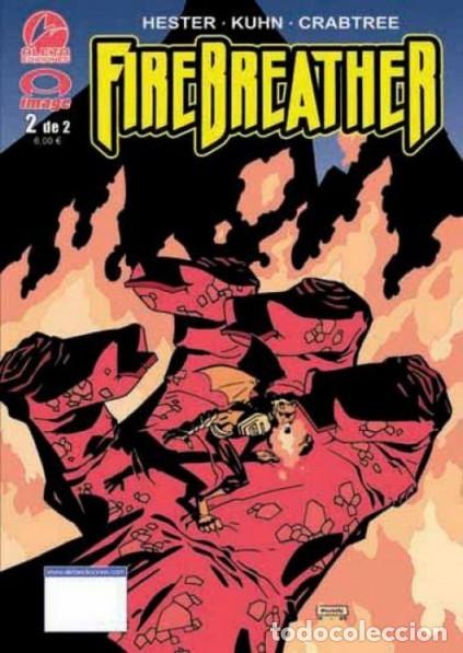 C&oacute;mics: FIREBREATHER COMPLETA 1 Y 2 - ALETA EDICIONES - IMPECABLES - C18 - Foto 2