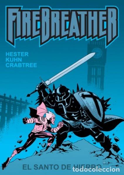 C&oacute;mics: FIREBREATHER EL SANTO DE HIERRO - ALETA EDICIONES - IMPECABLE - C18 - Foto 1