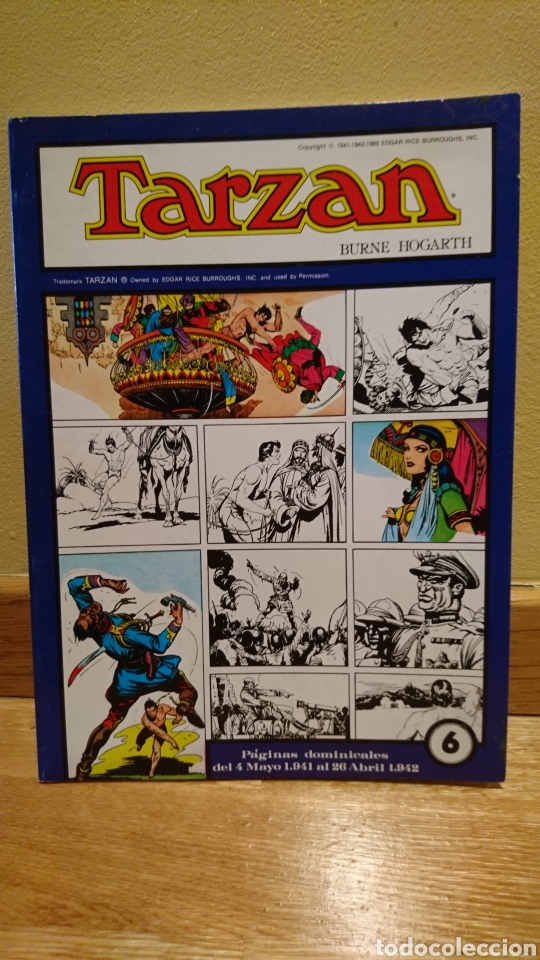C&oacute;mics: Tarzan Burne Hogarth p&aacute;ginas dominicales, 6 - Foto 1