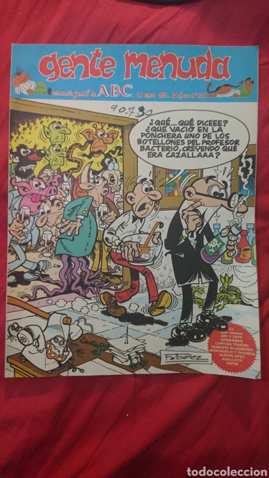 Comics: Gente menuda semanario juvenil de ABC n&uacute;mero 218