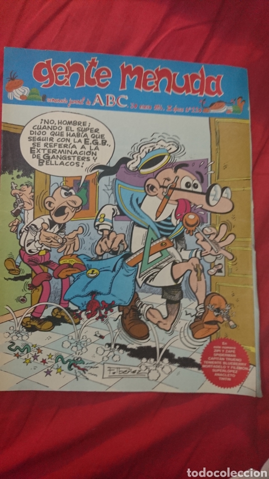 C&oacute;mics: Gente menuda semanario juvenil de ABC n&uacute;mero 220 - Foto 1