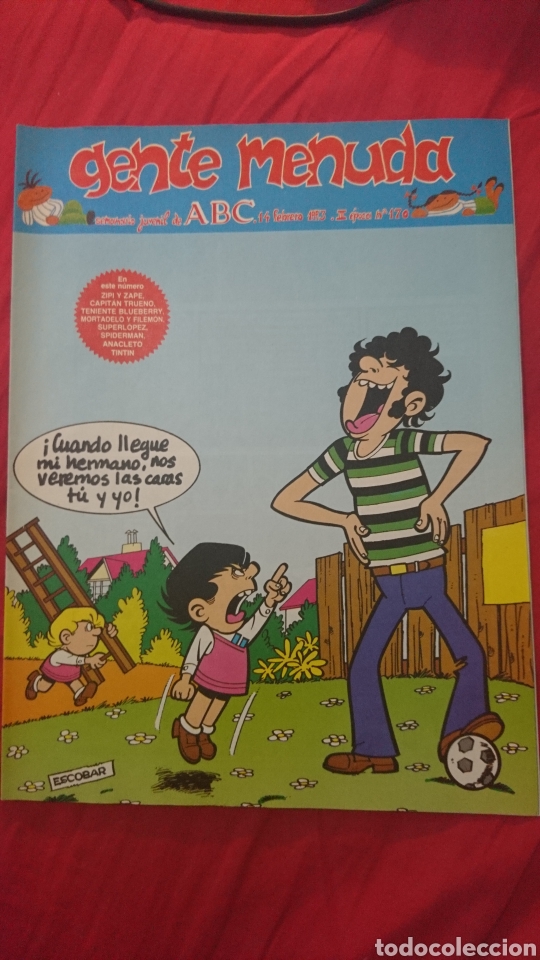 Fumetti: Gente menuda semanario juvenil de ABC n&uacute;mero 170