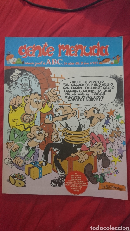 Comics: Gente menuda semanario juvenil de ABC n&uacute;mero 259