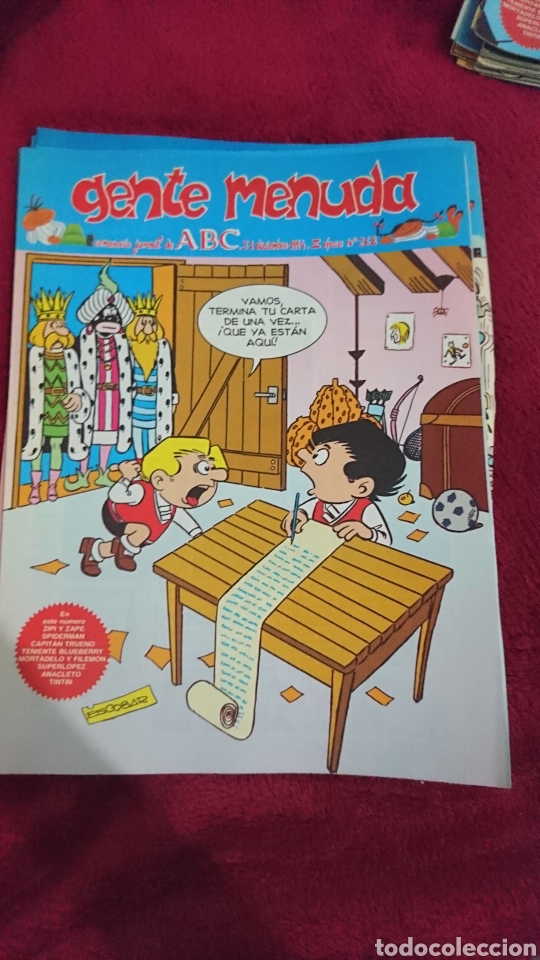 Comics: Gente menuda semanario juvenil de ABC n&uacute;mero 268