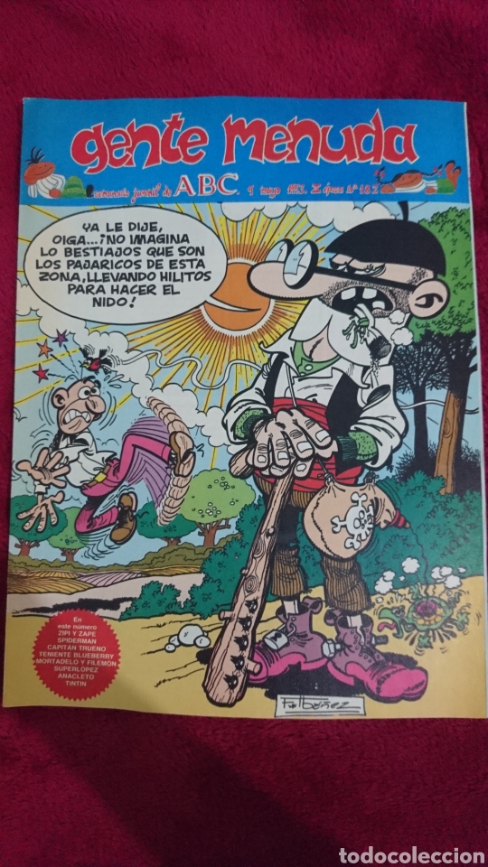 Fumetti: Gente menuda semanario juvenil de ABC n&uacute;mero 182