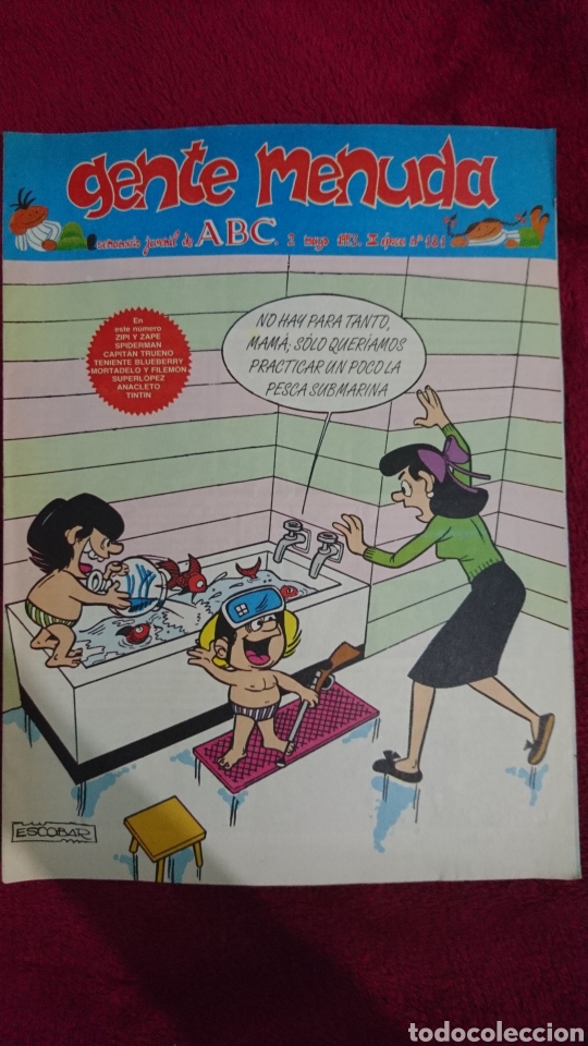 Fumetti: Gente menuda semanario juvenil de ABC n&uacute;mero 181