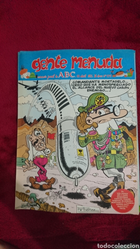 Fumetti: Gente menuda semanario juvenil de ABC n&uacute;mero 179