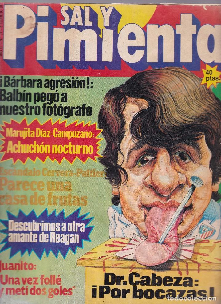C&oacute;mics: SAL Y PIMIENTA - N&ordm; 71 / FEBRERO 1981 - Foto 1
