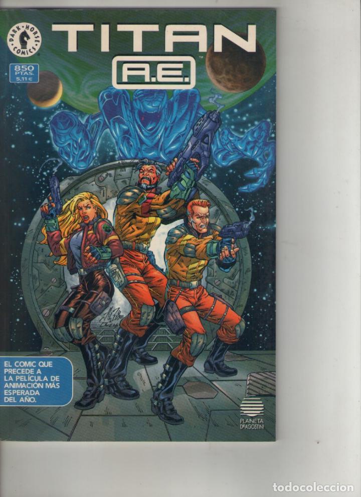 C&oacute;mics: titan a.e.-planeta Agostini-a&ntilde;o 2000-color-formato prestige - Foto 1