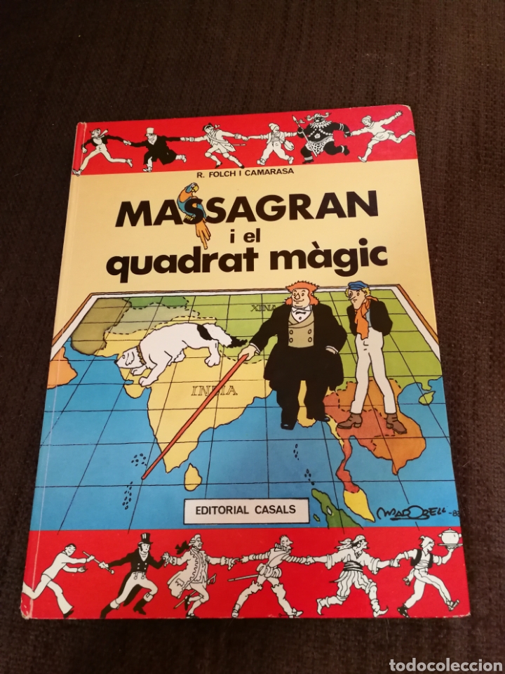 C&oacute;mics: MASSAGRAN I EL QUADRAT M&Agrave;GIC.PRIMERA EDICI&Oacute;.1983 - Foto 1