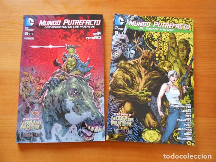 C&oacute;mics: MUNDO PUTREFACTO N&ordm; 1 Y 2 - DC - ECC (BDw) - Foto 1