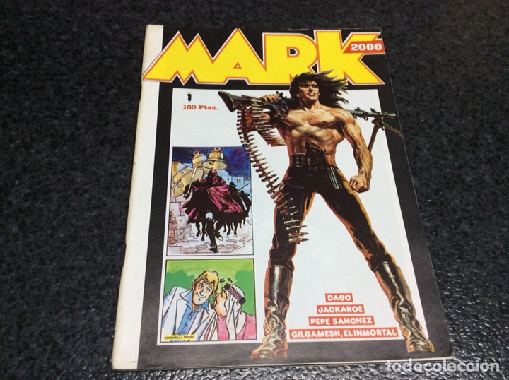 C&oacute;mics: MARK 2000 N&ordm; 1 -ED. EDITORIAL WOOD A&Ntilde;OS 80 - Foto 1