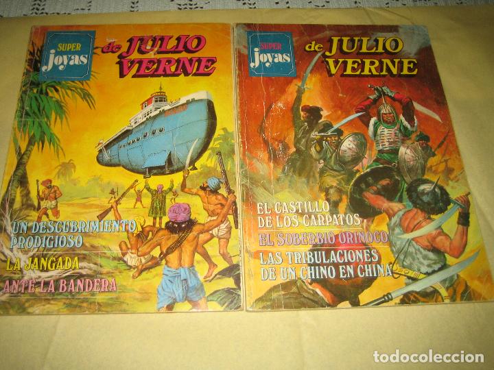 C&oacute;mics: JULIO VERNE - LOTE DE DOS COMICS - Foto 1