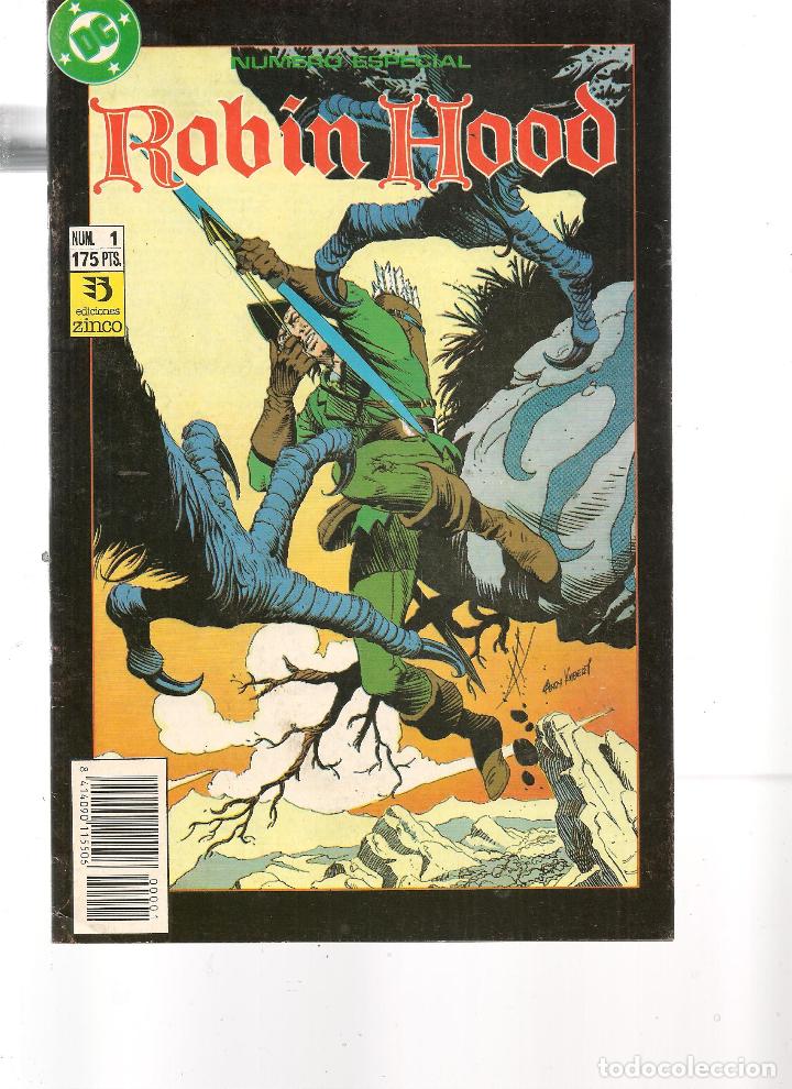 C&oacute;mics: ROB&Iacute;N HOOD.  N&ordm; 1. DC / ZINCO (C/A39) - Foto 1
