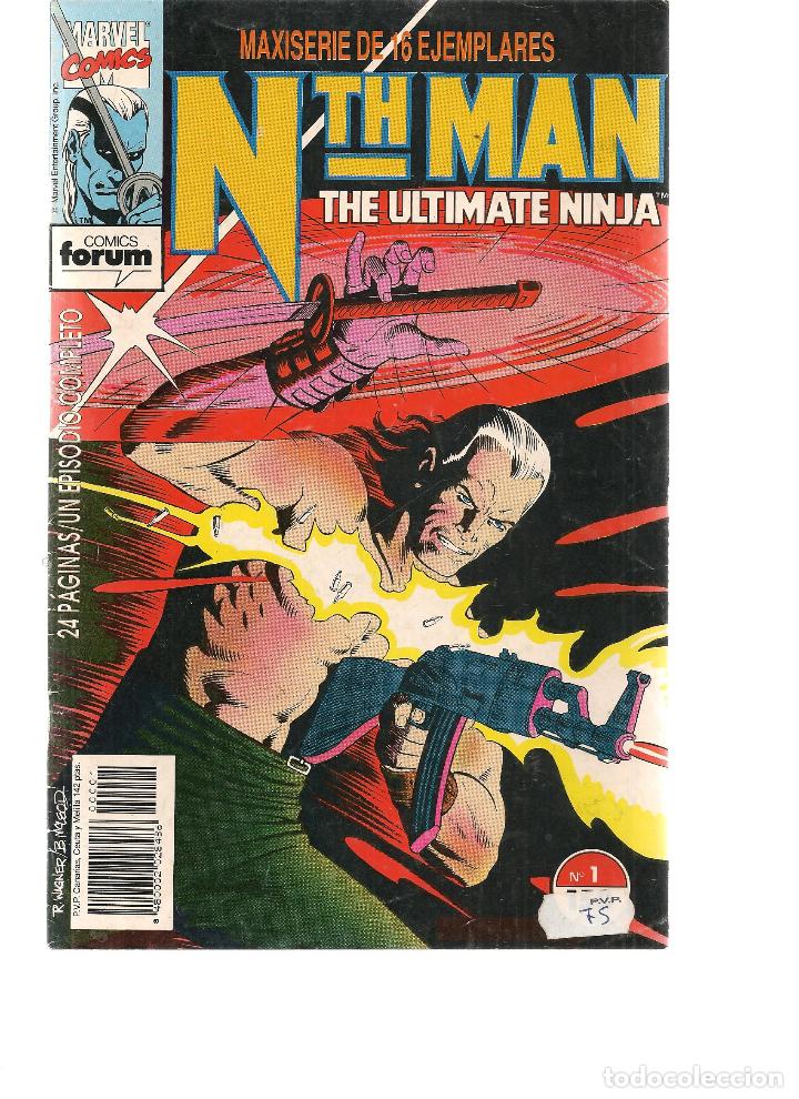 C&oacute;mics: NTH MAN. THE ULTIMATE NINJA.  N&ordm; 1. FORUN. (C/A39) - Foto 1