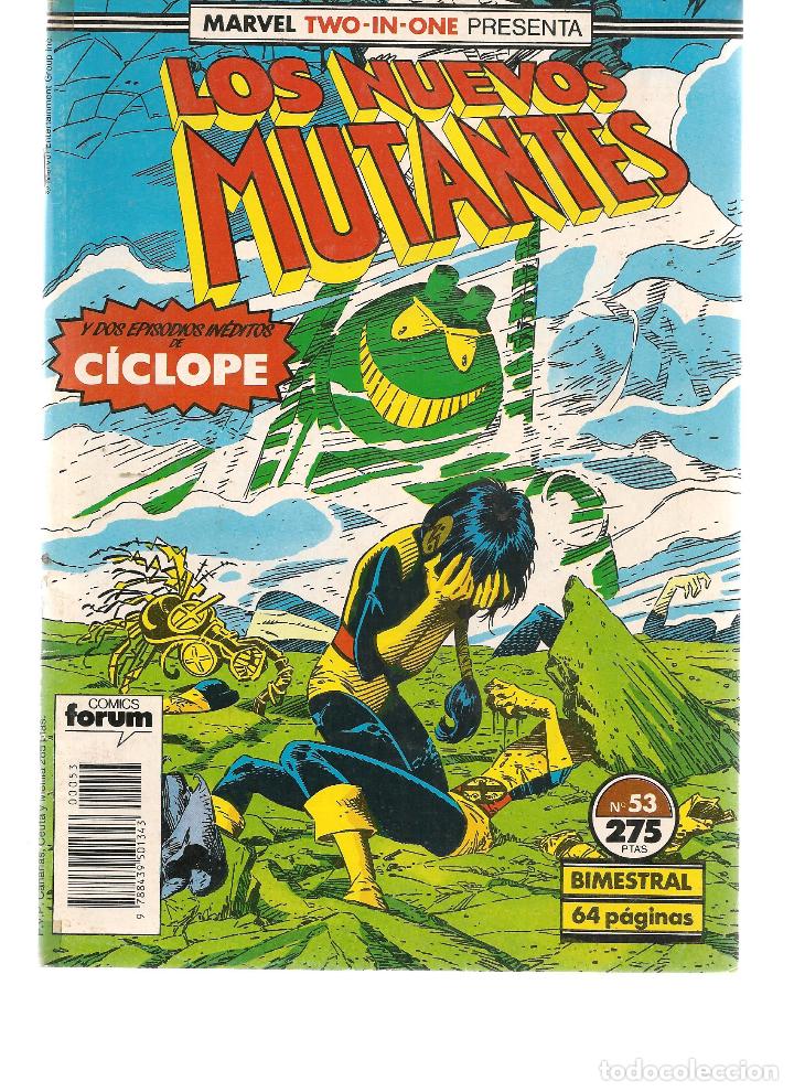 C&oacute;mics: LOS NUEVOS MUTANTES.  N&ordm; 53. FORUN. (C/A39) - Foto 1