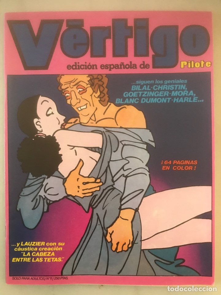 C&oacute;mics: V&eacute;rtigo (edici&oacute;n espa&ntilde;ola de Pilote) - Foto 1