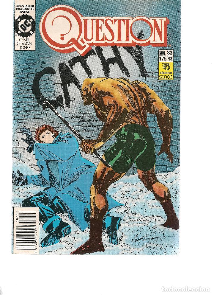 C&oacute;mics: QUESTION. N&ordm; 33. DC / ZINCO. (ST/C73) - Foto 1