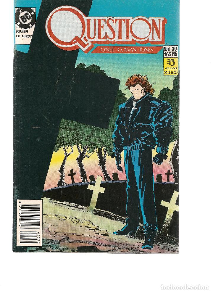 C&oacute;mics: QUESTION. N&ordm; 30. DC / ZINCO. (ST/C73) - Foto 1