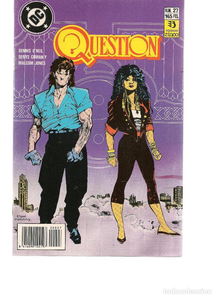 C&oacute;mics: QUESTION. N&ordm; 27. DC / ZINCO. (ST/C73) - Foto 1