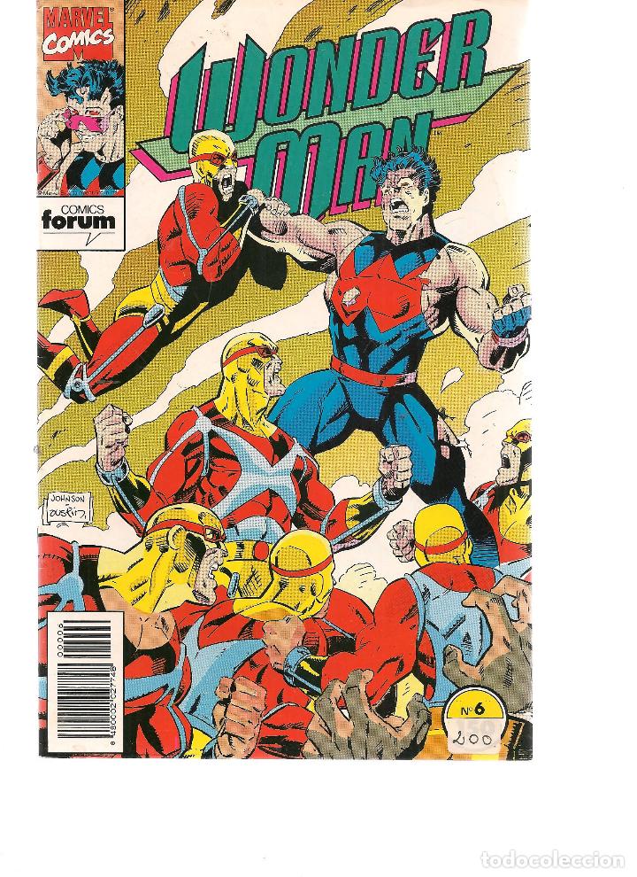 C&oacute;mics: WONDER MAN. N&ordm; 6. FORUM. (ST/C73) - Foto 1