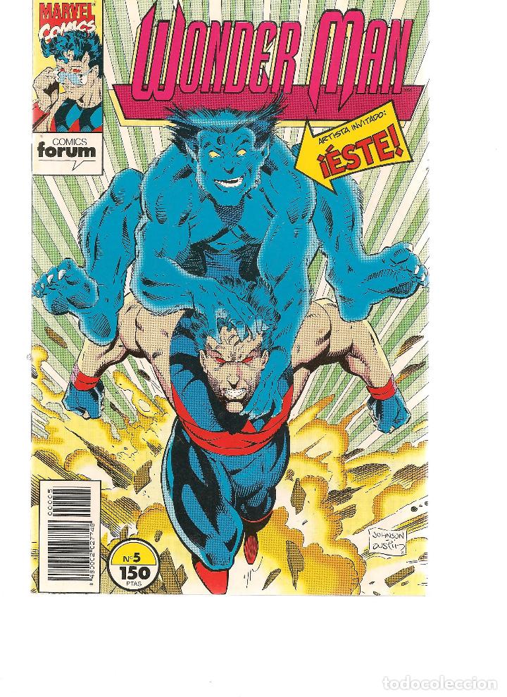 C&oacute;mics: WONDER MAN. N&ordm; 5. FORUM. (ST/C73) - Foto 1