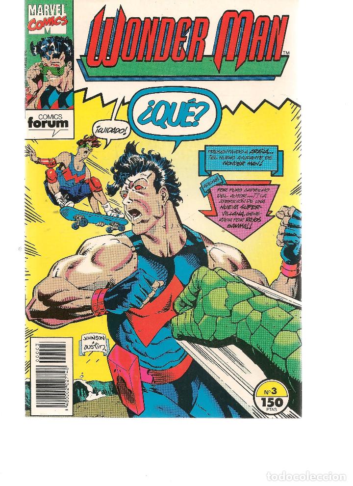 C&oacute;mics: WONDER MAN. N&ordm; 3.  FORUM. (ST/C73) - Foto 1