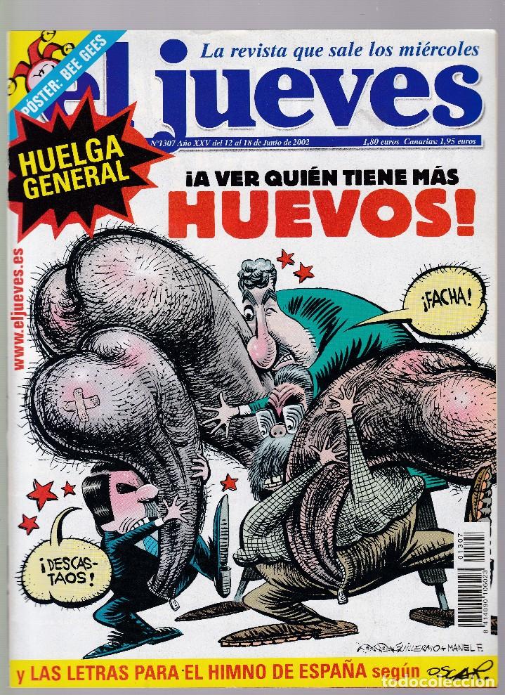 C&oacute;mics: EL JUEVES - N&ordm; 1307 / JUNIO 2002 - POSTER DE BEE GEES - Foto 1