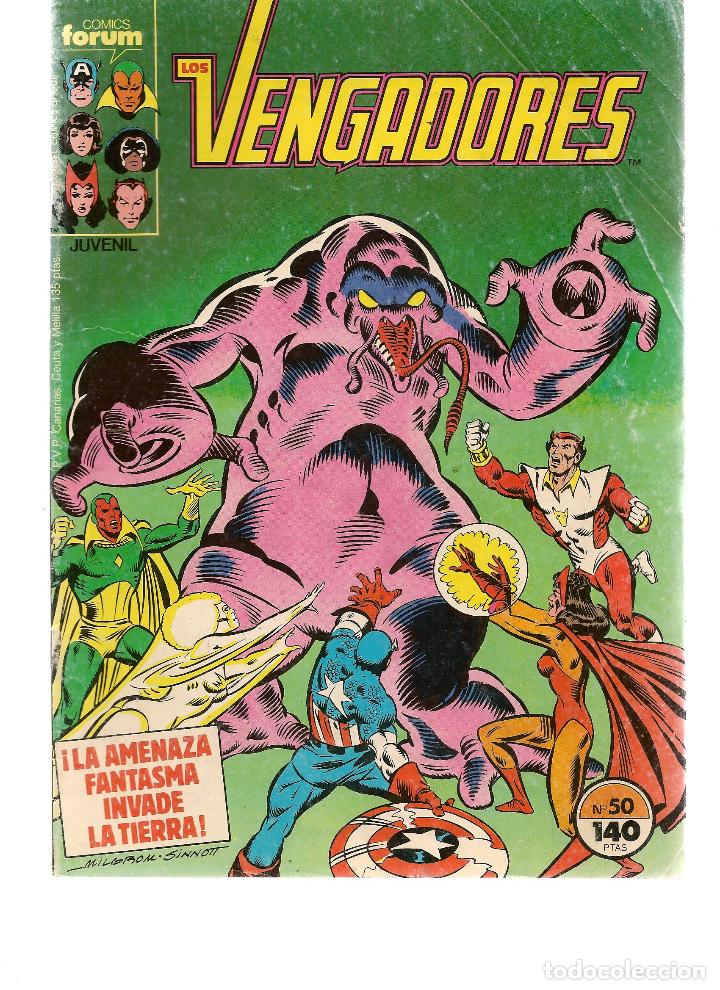 C&oacute;mics: LOS VENGADORES. N&ordm; 50. FORUM. 1987. (ST/C73) - Foto 1