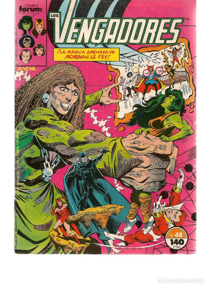 C&oacute;mics: LOS VENGADORES. N&ordm; 48. FORUM. 1987. (ST/C73) - Foto 1