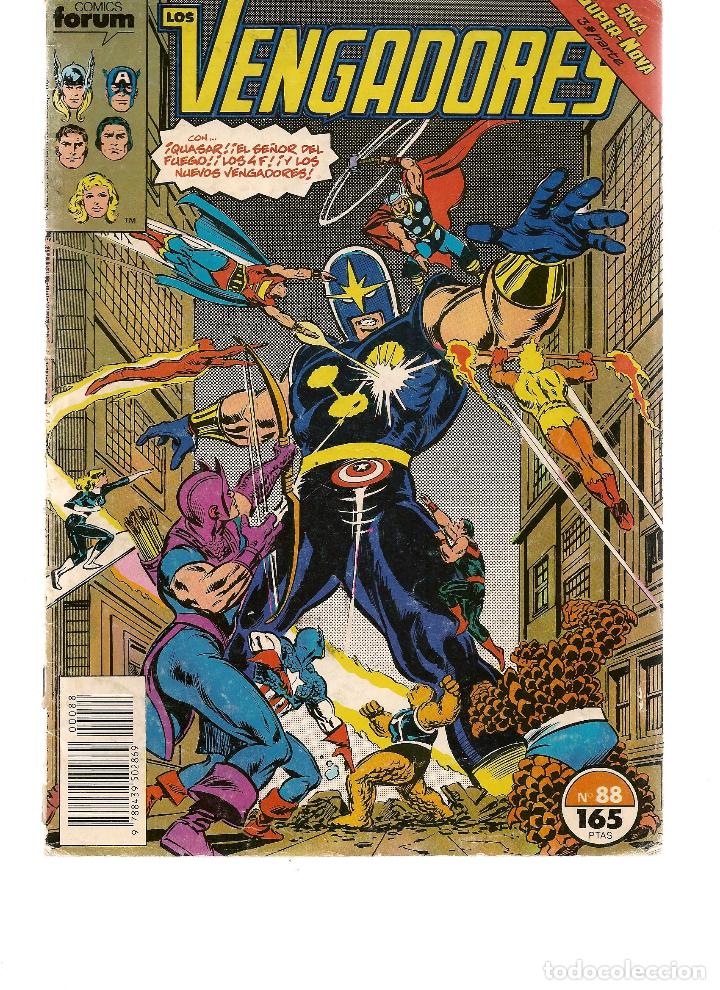 C&oacute;mics: LOS VENGADORES. N&ordm; 88. FORUM. 1987. (ST/C73) - Foto 1