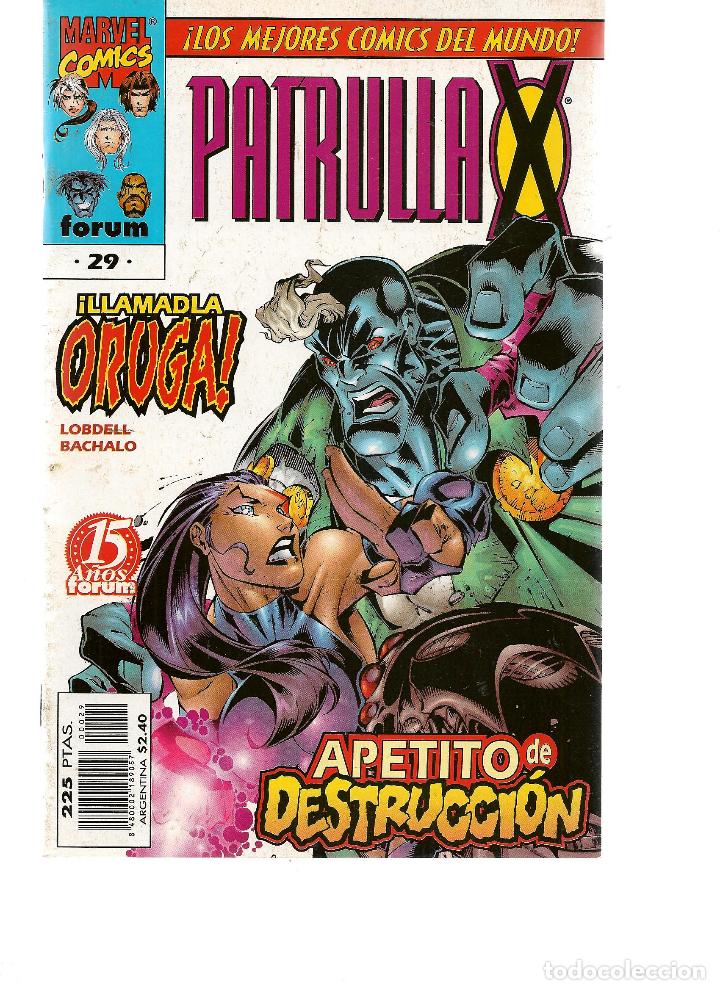 C&oacute;mics: PATRULLA X. N&ordm; 29.  FORUM.  (ST/C73) - Foto 1