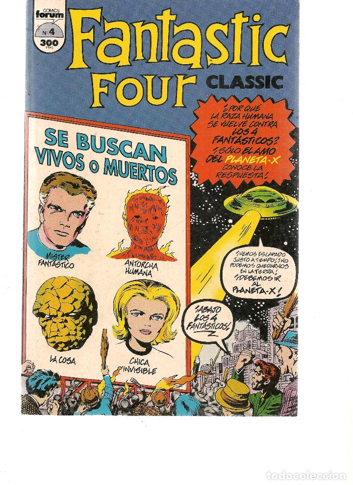C&oacute;mics: FANTASTIC FOUR CLASSIC. N&ordm; 4.  FORUM. 1993. (ST/C73) - Foto 1