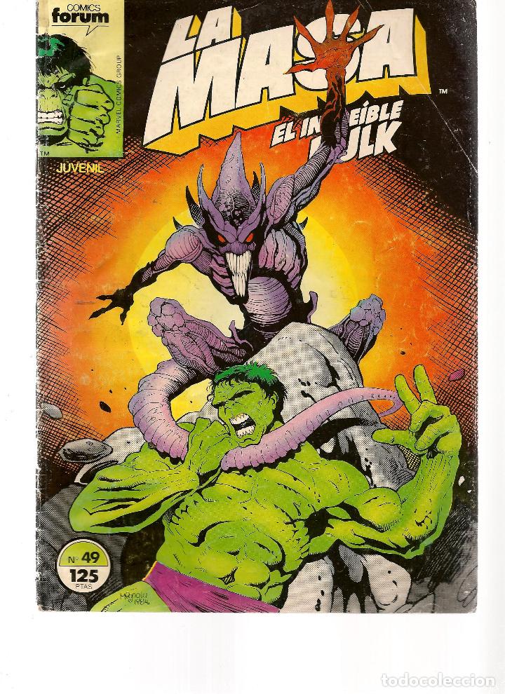 C&oacute;mics: LA MASA. N&ordm; 49.  FORUM. 1983. (ST/C73) - Foto 1