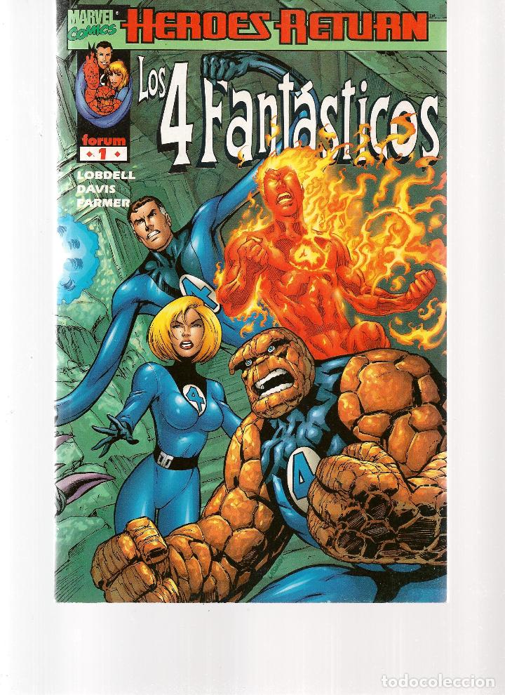 C&oacute;mics: LOS 4 FANT&Aacute;STICOS. N&ordm; 1. FORUM. 1999. (ST/C73) - Foto 1