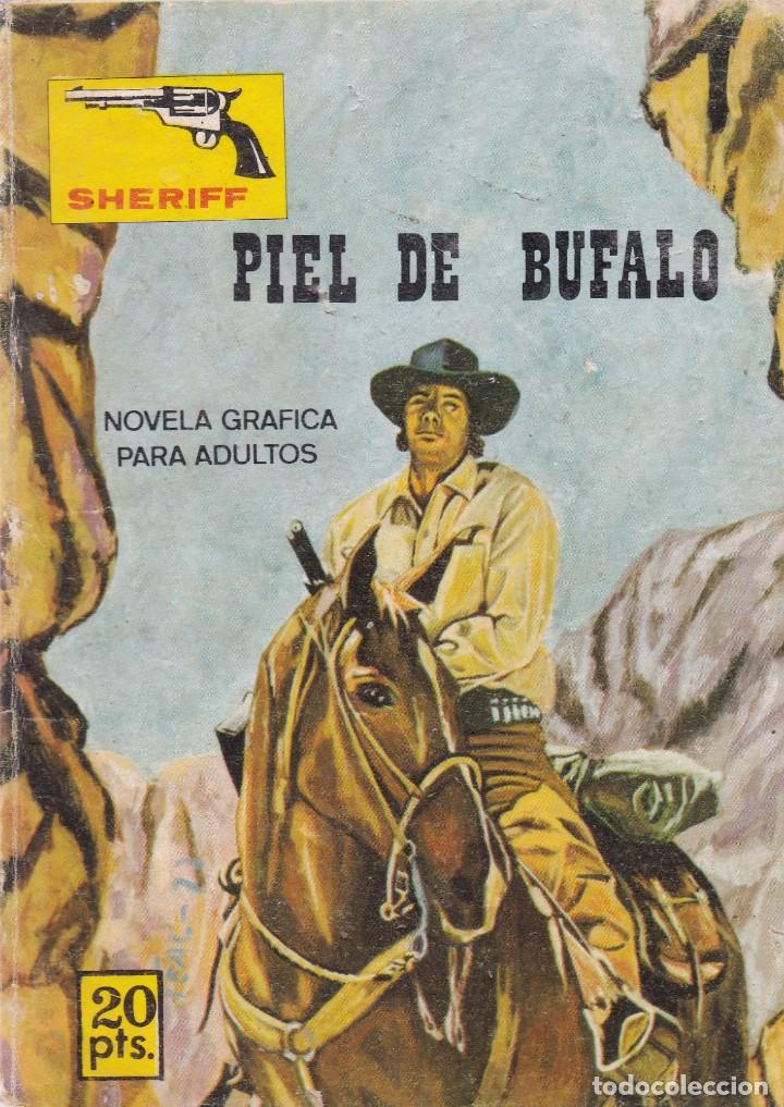 C&oacute;mics: SHERIFF - PIEL DE BUFALO - EDITORIAL VILMAR 1979 - Foto 1