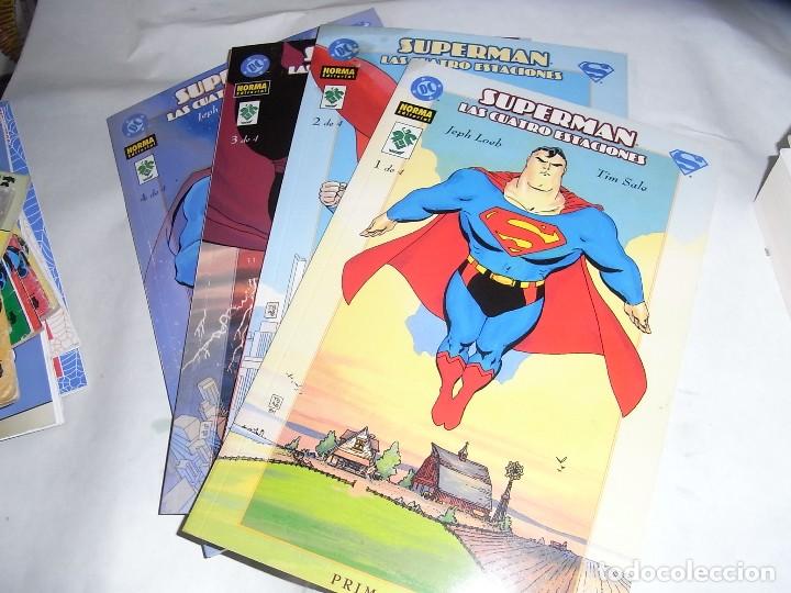 C&oacute;mics: Superman, Las cuatro estaciones, Norma, DC, tomos 1 al 4 - Foto 1