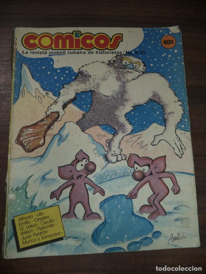 Comics : CUBA. C&Oacute;MICOS. A&Ntilde;O 4. N&ordm; 6. 1989.