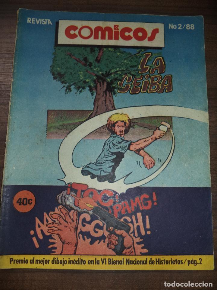 Comics : CUBA. C&Oacute;MICOS. A&Ntilde;O 3. N&ordm; 2. 1988.