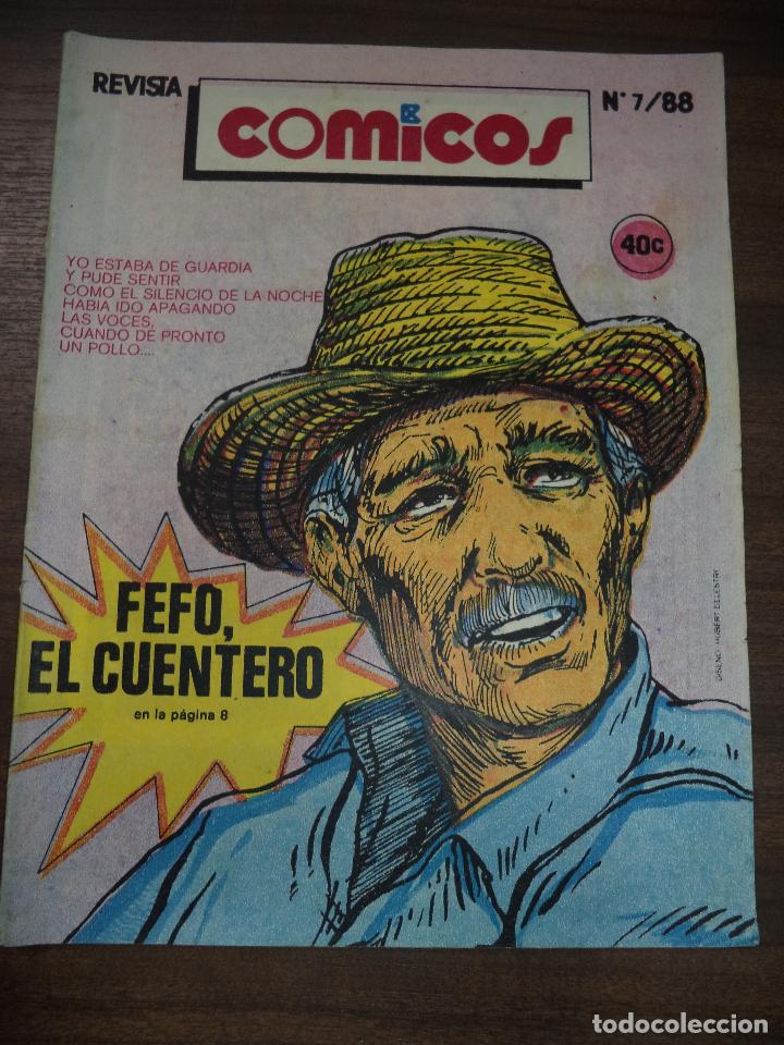 Comics : CUBA. C&Oacute;MICOS. A&Ntilde;O 3. N&ordm; 7. 1988.
