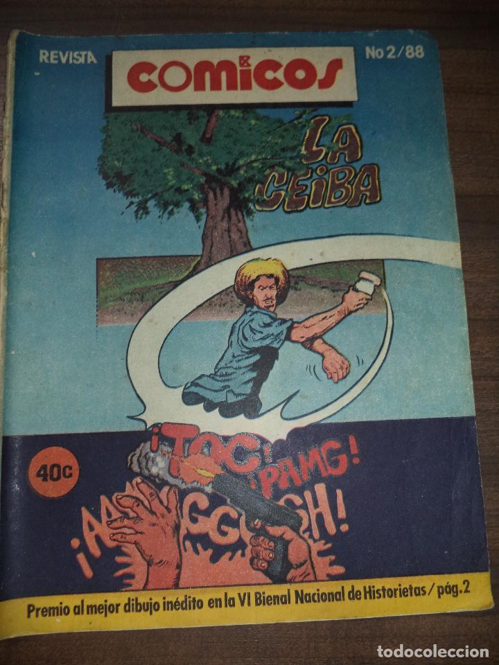 Comics : CUBA. C&Oacute;MICOS. A&Ntilde;O 3. N&ordm; 2. 1988.
